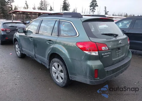 2012 Subaru Outback 2.5I z USA, uszkodzony, nr VIN 4S4BRBAC6C3201001